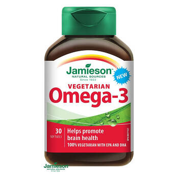 JAMIESON Omega-3 Vegetarian 30 kapsúl
