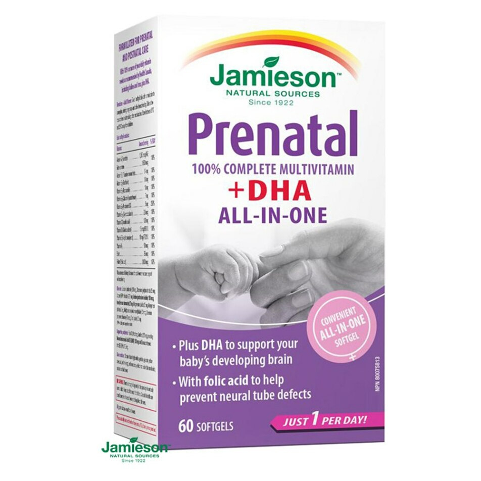 JAMIESON Prenatal complete s DHA a EPA 60 kapsúl kúpite na Mojalekaren.sk