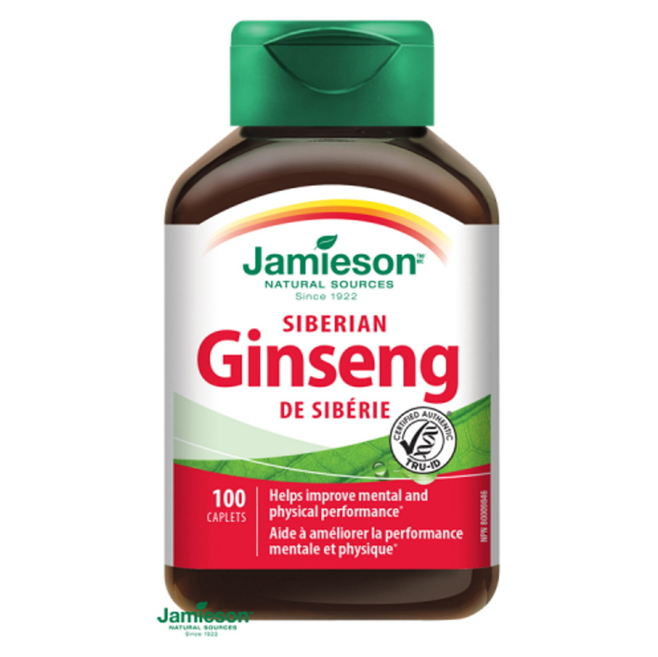 Jamieson Ginseng Siberian 100 tabliet kúpite na Mojalekaren.sk