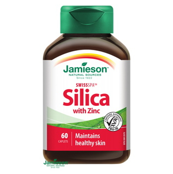 JAMIESON Silica 10 mg kremík na vlasy, nechty a pokožku 60 tabliet