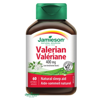 JAMIESON Valeriána 400 mg 60 kapsúl