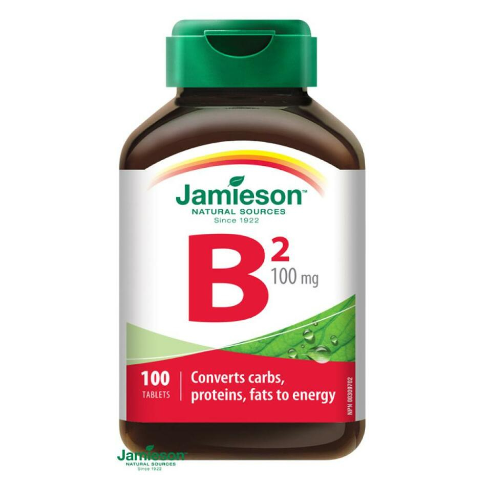 JAMIESON Vitamín B2 riboflavín 100 mg 100 tabliet kúpite na Mojalekaren.sk