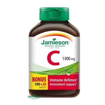 JAMIESON Vitamín C 1000 mg 120 tabliet