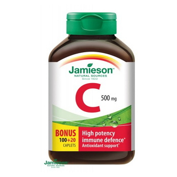JAMIESON Vitamín C 500 mg 120 tabliet