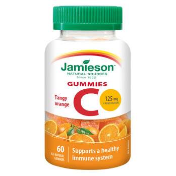 JAMIESON Vitamín C GUMMIES 60 pastiliek s príchuťou pomaranča