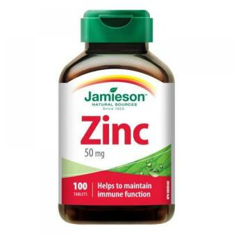Jamieson Zinok 50 mg 100 tabliet