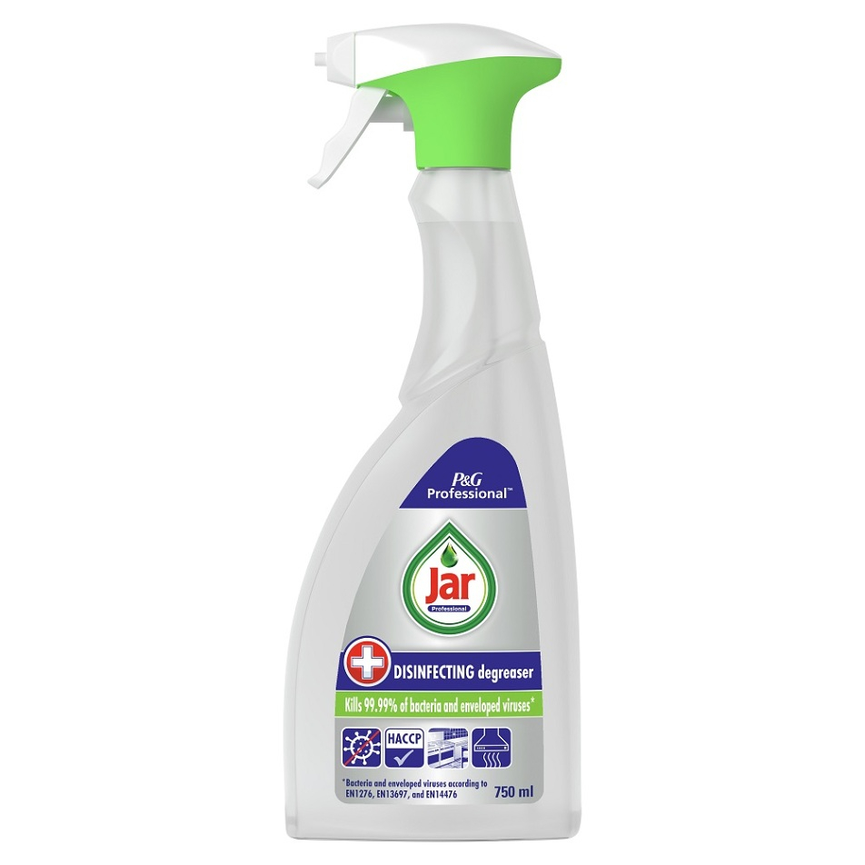 JAR Professional Dezinfekčný odmasťovač pre kontakt s potravinami 750 ml