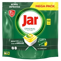 JAR Tablety do umývačky Original All-in-One Yellow 100 ks