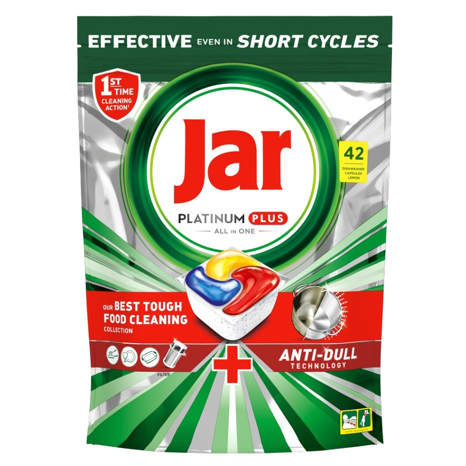 JAR kapsule Platinum Plus Lemon 42 ks