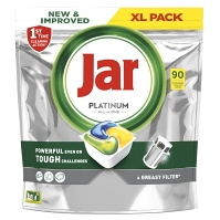 JAR Tablety do umývačky Platinum All-in-One Yellow 90 ks