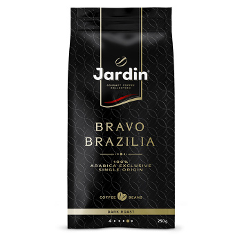 JARDIN Arabika bravo Brazilia zrno 250 g