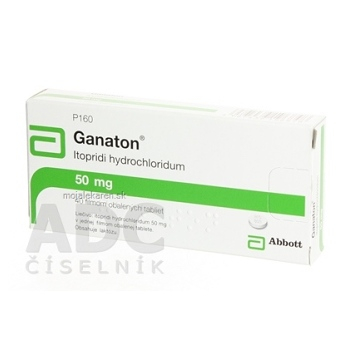 GANATON tbl flm 50 mg (blis.) 1x40 ks (Lieky na predpis)