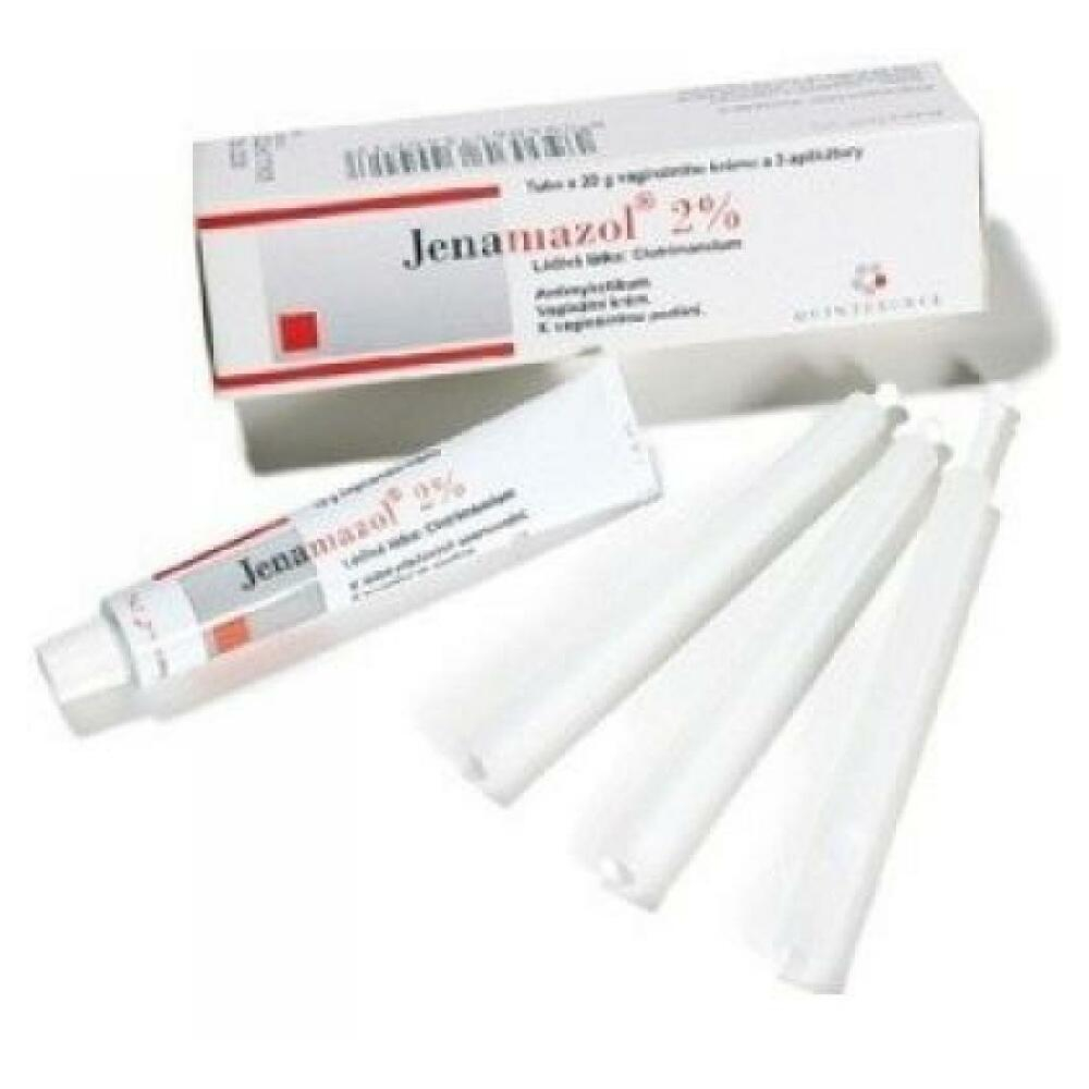 JENAMAZOL 2% vaginálny krém s aplikátorom 20 mg