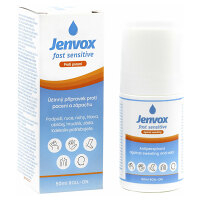 JENVOX Fast Sensitive Roll-on Proti poteniu a zápachu 50 ml