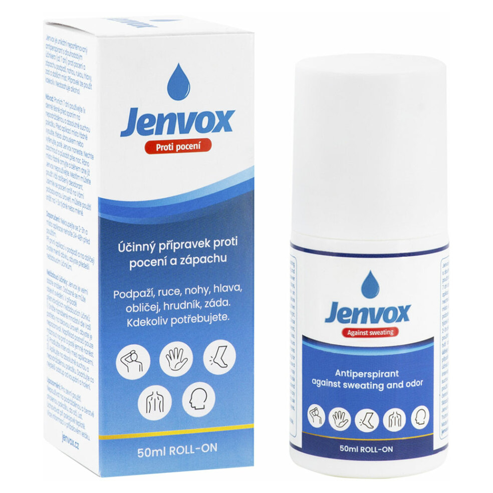 JENVOX Roll-on Proti poteniu a zápachu 50 ml kúpite na Mojalekaren.sk