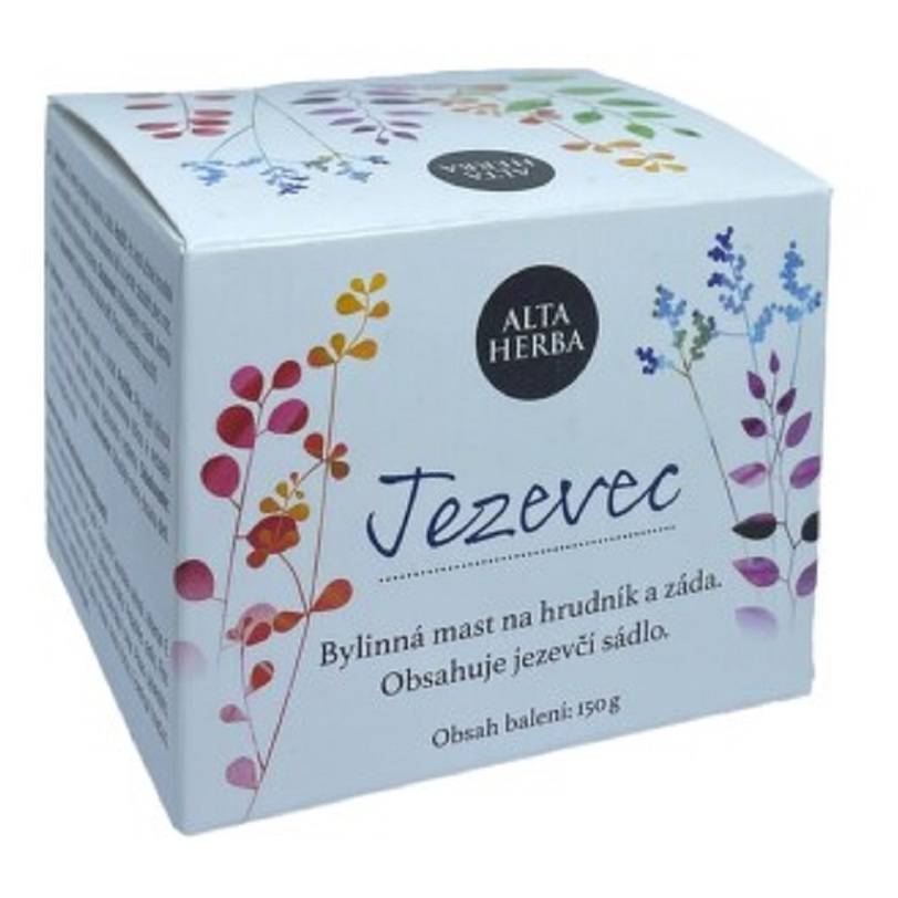 ALTA HERBA Jazvec Bylinná masť na hrudník a chrbát 150 g kúpite na Mojalekaren.sk