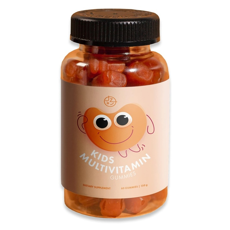 Jíme zdravě Multivitamín pre deti multivitamíny pre deti príchuť Raspberry 60 ks