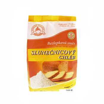 JIZERKA Zmes na slnečnicový chlieb 500 g, expirácie 23.12.2025 (Bezlepkové múky a strúhanky)