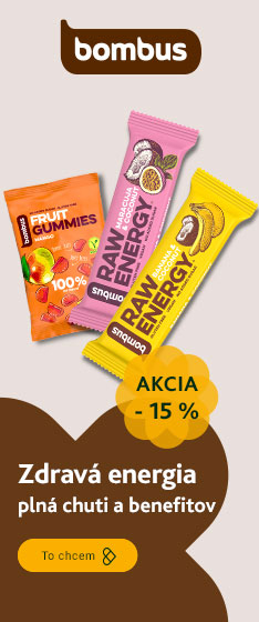 Bombus Raw + Fruit zľava 15%