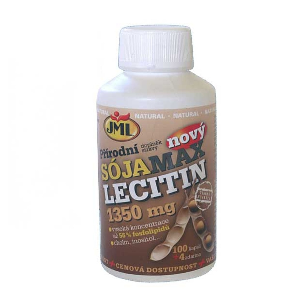 E-shop JML Sója max lecitín 1350 mg 100 + 4 kapsule ZADARMO