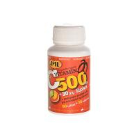 JML Vitamín C 500 mg s postupným uvoľňovaním so šípkami 120 tabliet