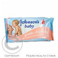 Johnson & Johnson BABY WIPES GENTLECARE NÁPLŇ 64KS