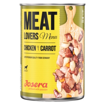 JOSERA Meat Lovers Menu Chicken with Carrot konzerva pre psov 400 g