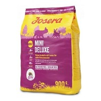 JOSERA Mini Deluxe granule pre psov 900 g, Hmotnosť balenia (g): 900 g