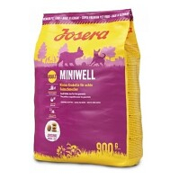 JOSERA Miniwell granule pre psov 900 g, Hmotnosť balenia (g): 900 g