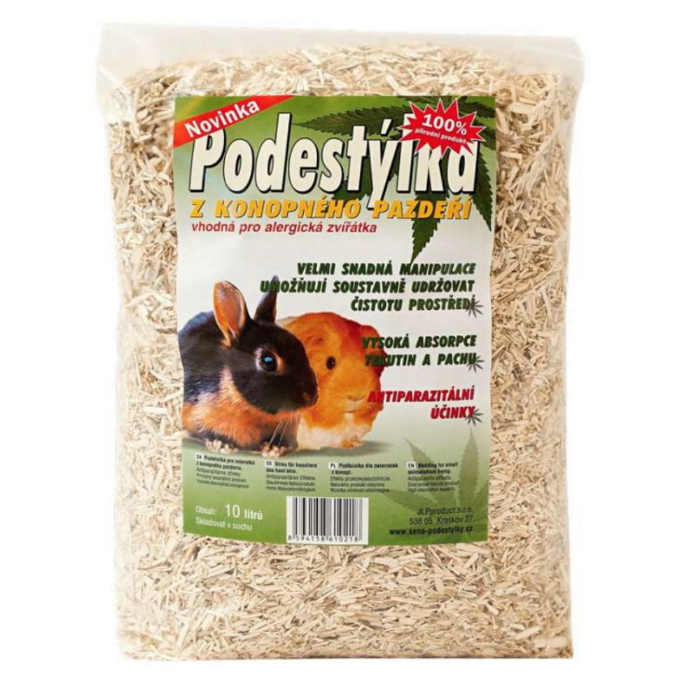 E-shop JUKO Podstielka z konopného pazderia 10 l