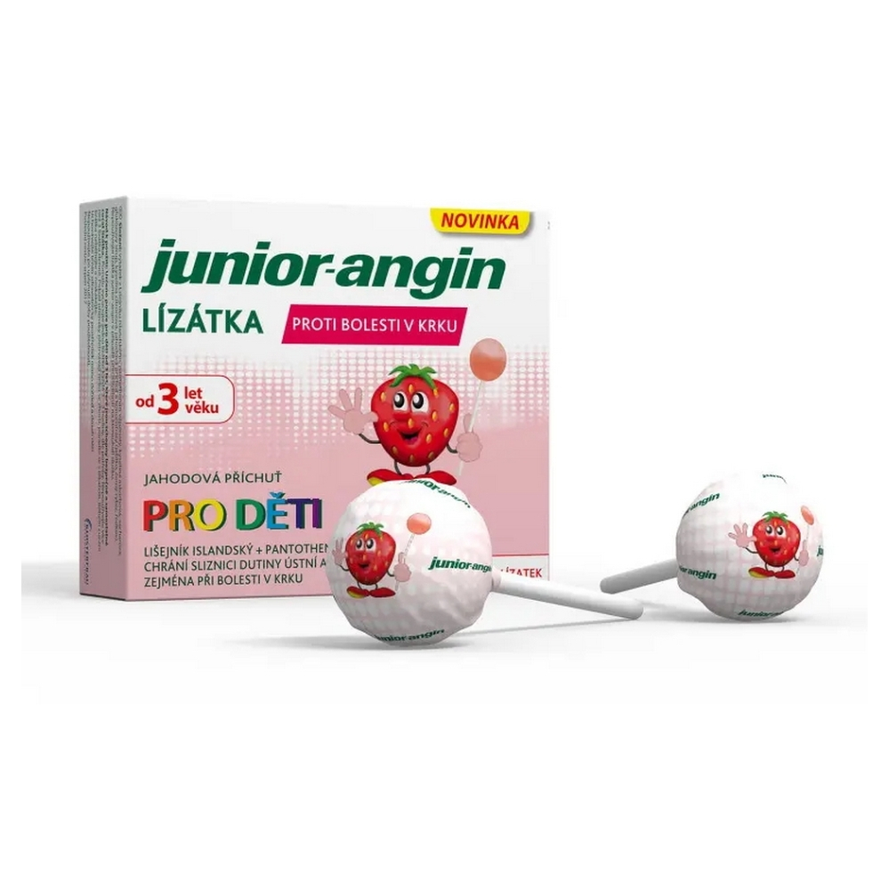 JUNIOR-ANGIN Lízanky pre deti 8 kusov kúpite na Mojalekaren.sk