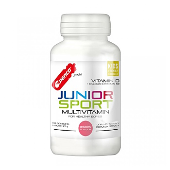 PENCO Junior sport multivitamín jahoda 150 tabliet (Vitamíny, multivitamíny pro děti) - Viaczložkové