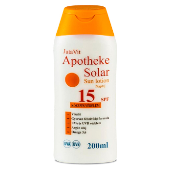 JUTAVIT Apotheke Solar Sun lotion SPF 15 – 200 ml