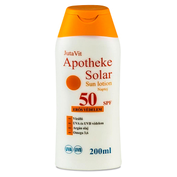 JUTAVIT Apotheke Solar Sun lotion SPF 50 – 200 ml