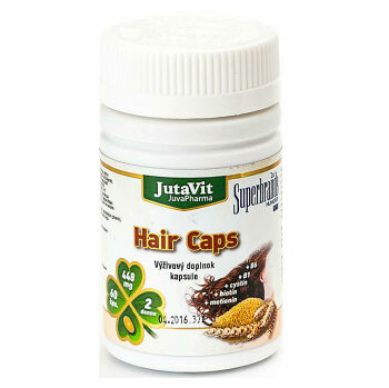 JUTAVIT Hair Caps 60 kapsúl