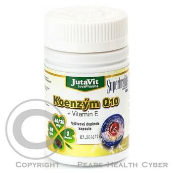 JUTAVIT Koenzým Q10 + Vitamín E 60 kapslí