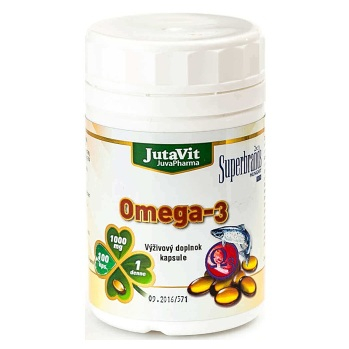 JUTAVIT Omega 3 - 1000 mg 100 kapsúl