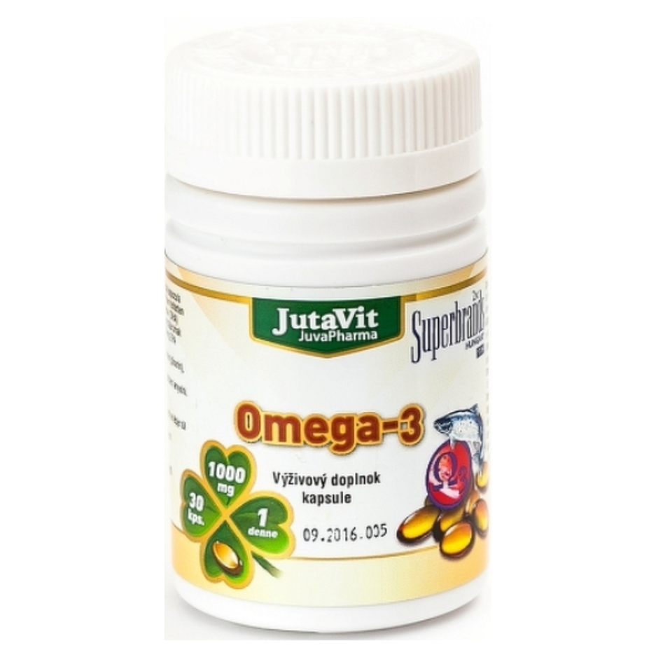 JUTAVIT Omega-3 kids s pomarančovou príchuťou 45 kapsúl kúpite na Mojalekaren.sk