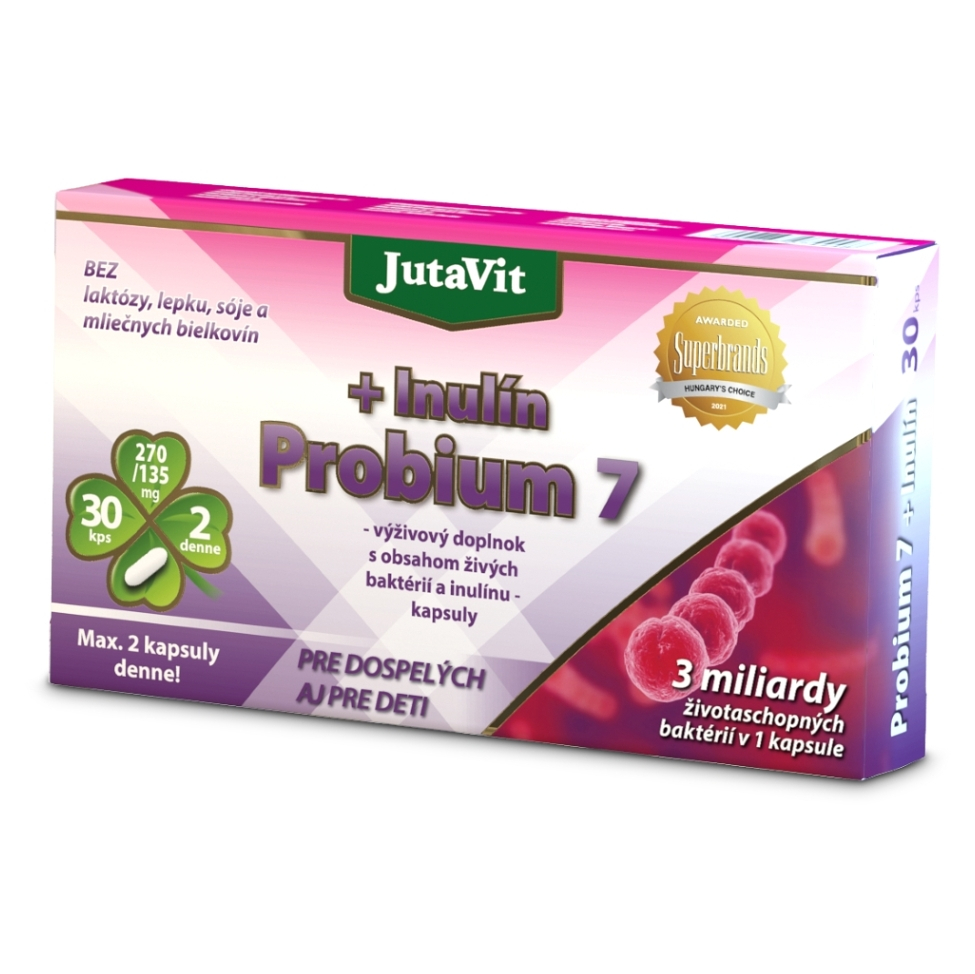 JUTAVIT Probium 7 + Inulín 30 kapsúl kúpite na Mojalekaren.sk