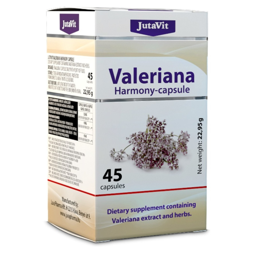 JUTAVIT Valeriána harmony 45 kapsúl kúpite na Mojalekaren.sk