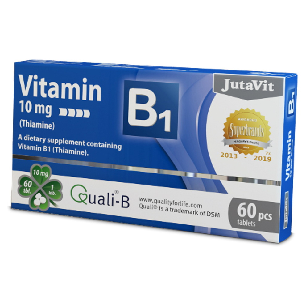 JUTAVIT Vitamín B1 10 mg 60 tabliet kúpite na Mojalekaren.sk