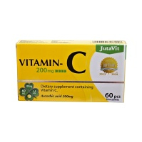 JUTAVIT Vitamín C 200 mg 60 tabliet