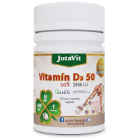 JUTAVIT Vitamín D3 50 µg soft 2000IU 100 kapsúl