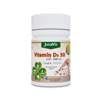 JUTAVIT Vitamín D3 50 µg soft 2000IU 100 kapsúl