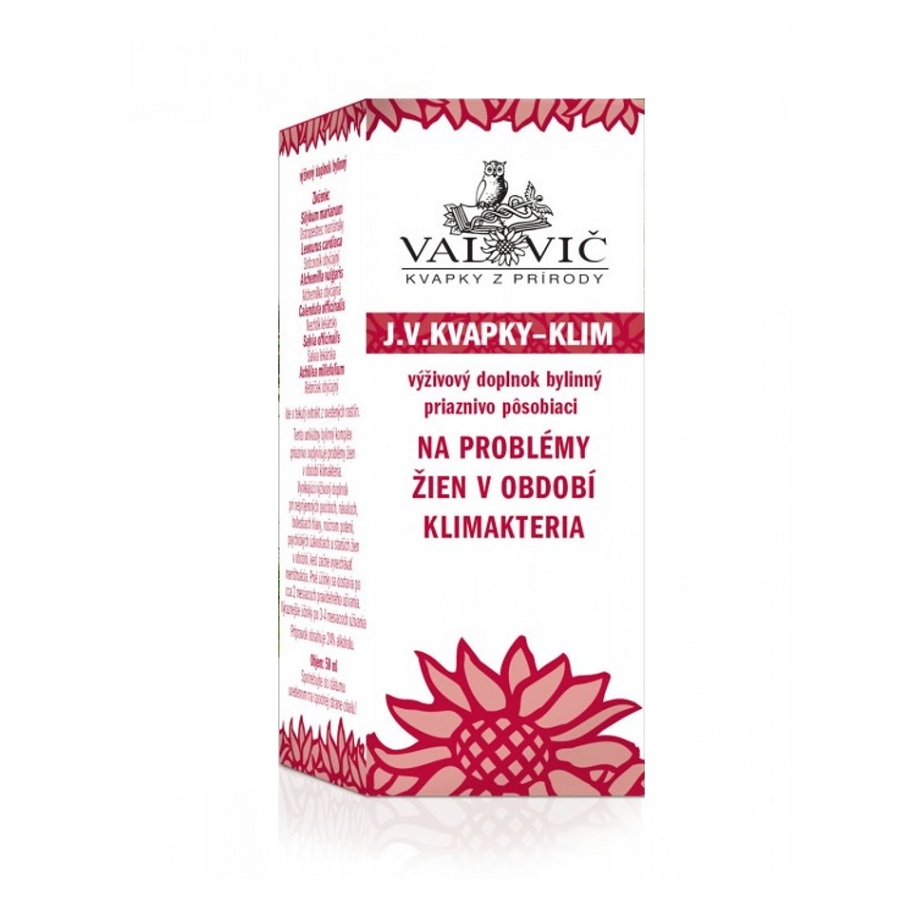 J.V. Kvapky Klim na problémy žien v období klimaktéria 50 ml kúpite na Mojalekaren.sk