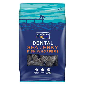 FISH4DOGS Dentálne maškrty pre psov morská ryba 500 g, expirácie 28.06.2024