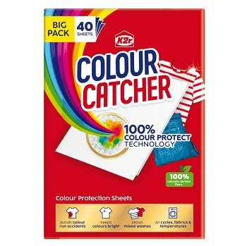 K2R COLOUR CATCHER Pracie obrúsky 40 ks (Odstraňovače škvŕn a škroby)