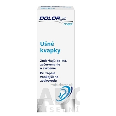 DOLORgit med Ušné kvapky 10ml kúpite na Mojalekaren.sk