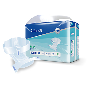 ATTENDS Absorpčné nohavičky Flex č. 10 veľkosť XL 20 kusov ()