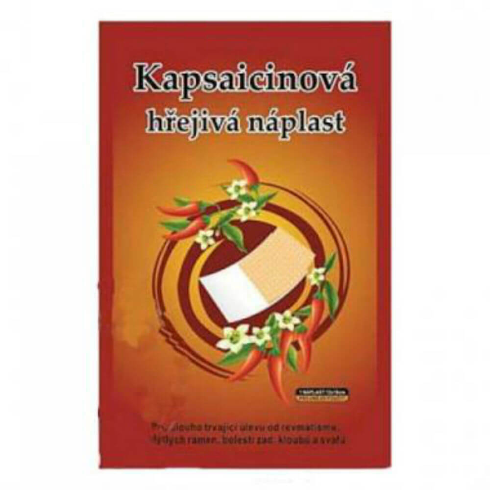 E-shop Kapsaicinová hrejivá náplasť CAPSICOLLE 12x18 cm 50ks